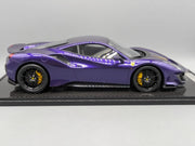 Modellautos 1:12 BBR Ferrari 488 Pista Viola Al Humad Ltd 21/21 Stück OVP