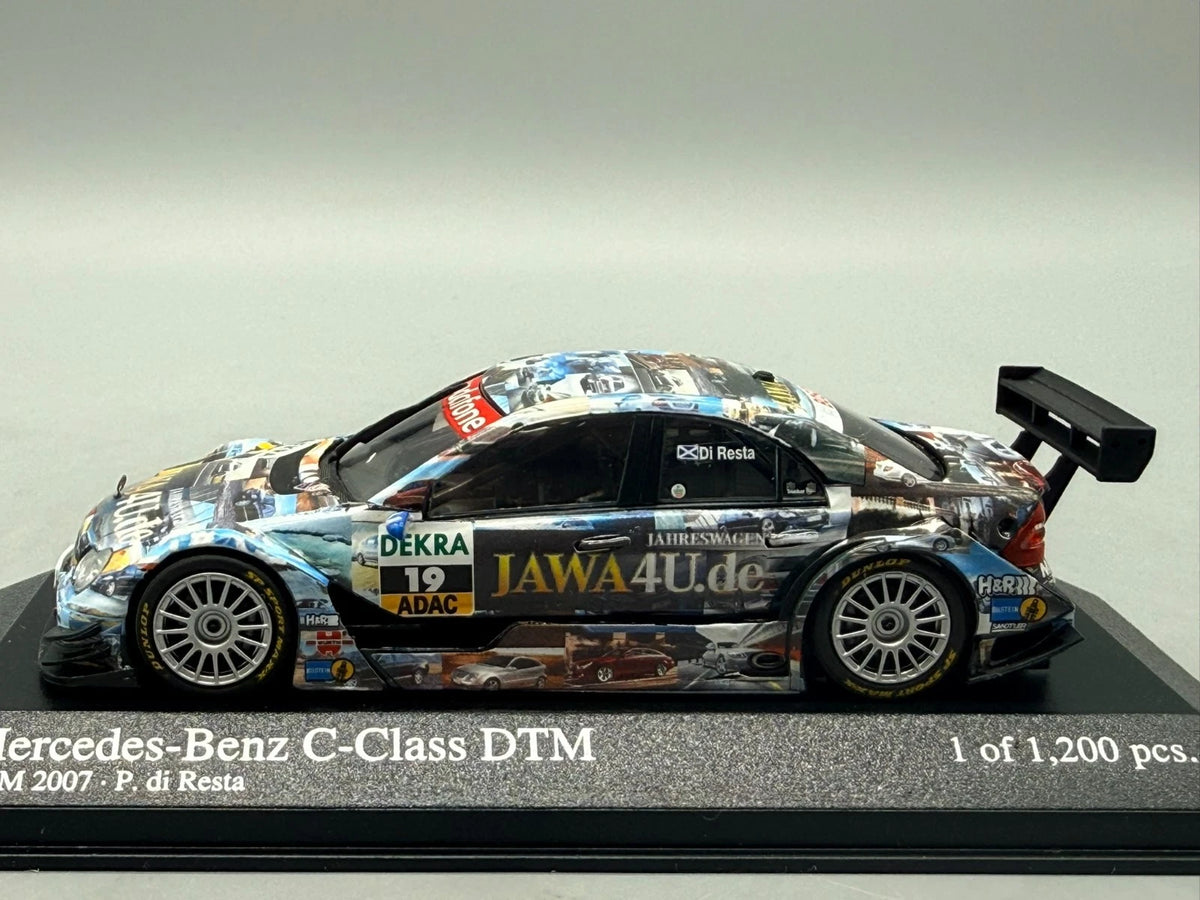 Modellautos 1:43 Minichamps Mercedes-Benz C-Class DTM 2007 Team Persson mit OVP