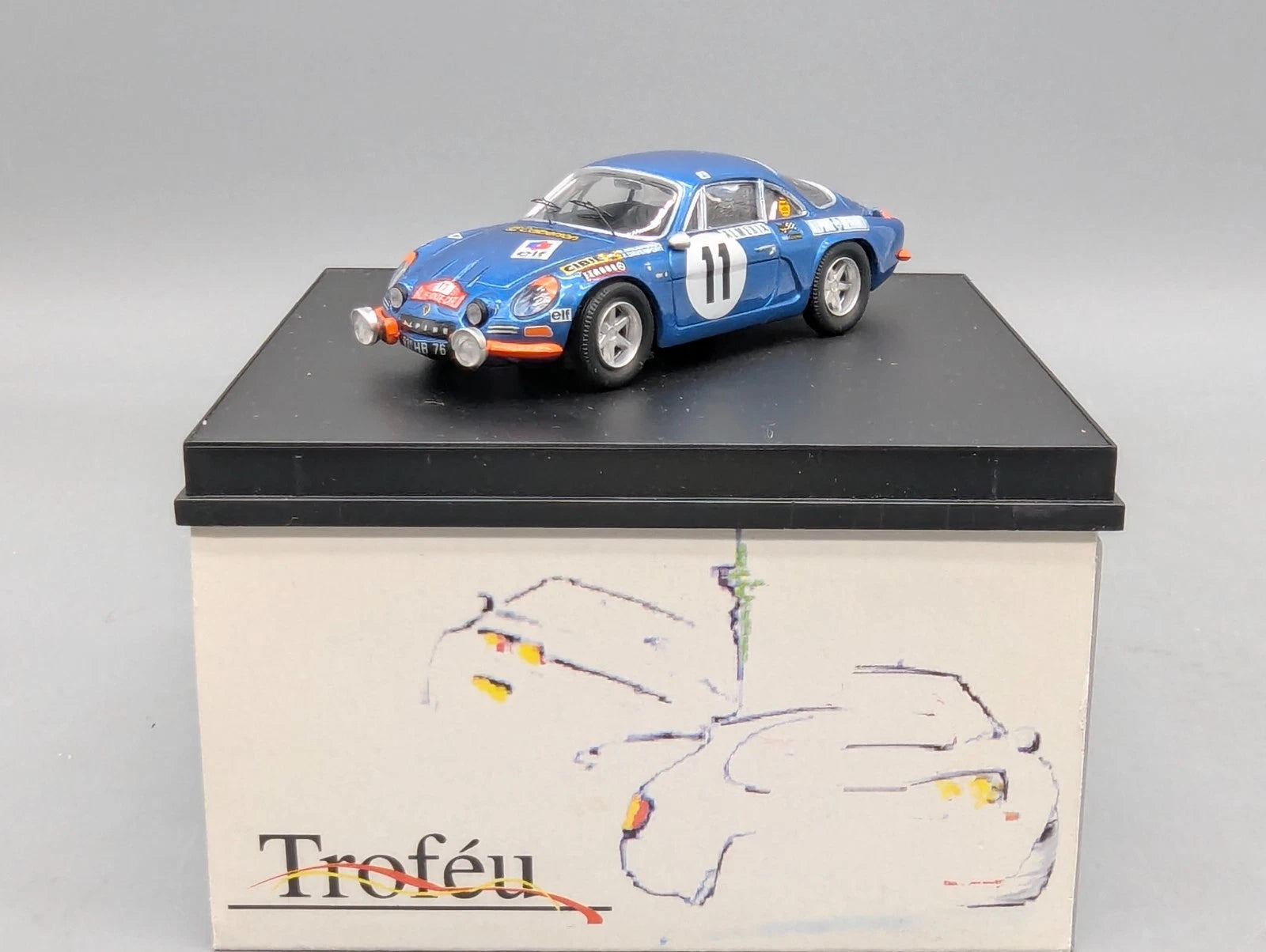 Modellautos 1:43 Trofeu Alpine Renault A110 Rallye Monte Carlo 1972  #11 OVP