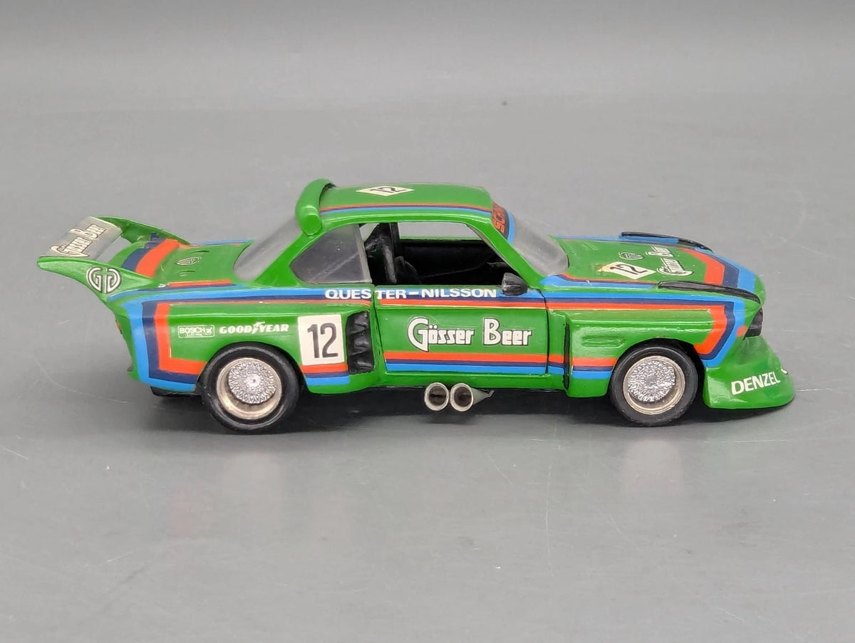 Modellautos 1:43 Solido BMW 3.0 CLS Gösser Beer #12 Quester Nielsson Built Kit