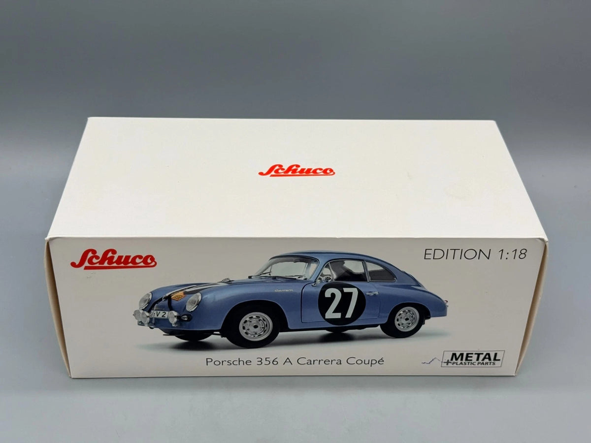 Modellautos 1:18 Schuco Porsche 356 A Carrera Coupe #27 mit OVP