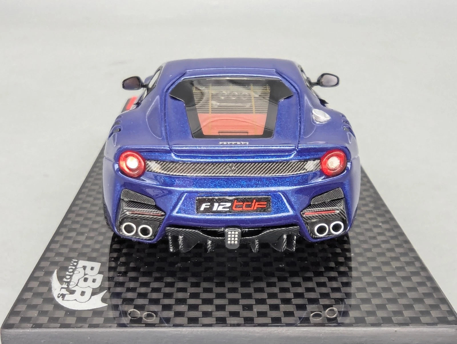 Modellautos 1:43 BBR Concept43 Ferrari F12 TDF Tour de France Blue Ltd 06/10 OVP