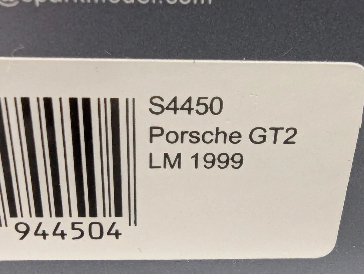 Modellautos 1:43 Spark S4450 Porsche 911 GT2 24h Le Mans 1999 #67 OVP