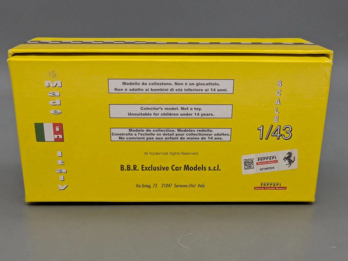 Modellautos 1:43 BBR Ferrari Enzo Unusual43 Ist Anniv. Special Ltd 15/20 OVP