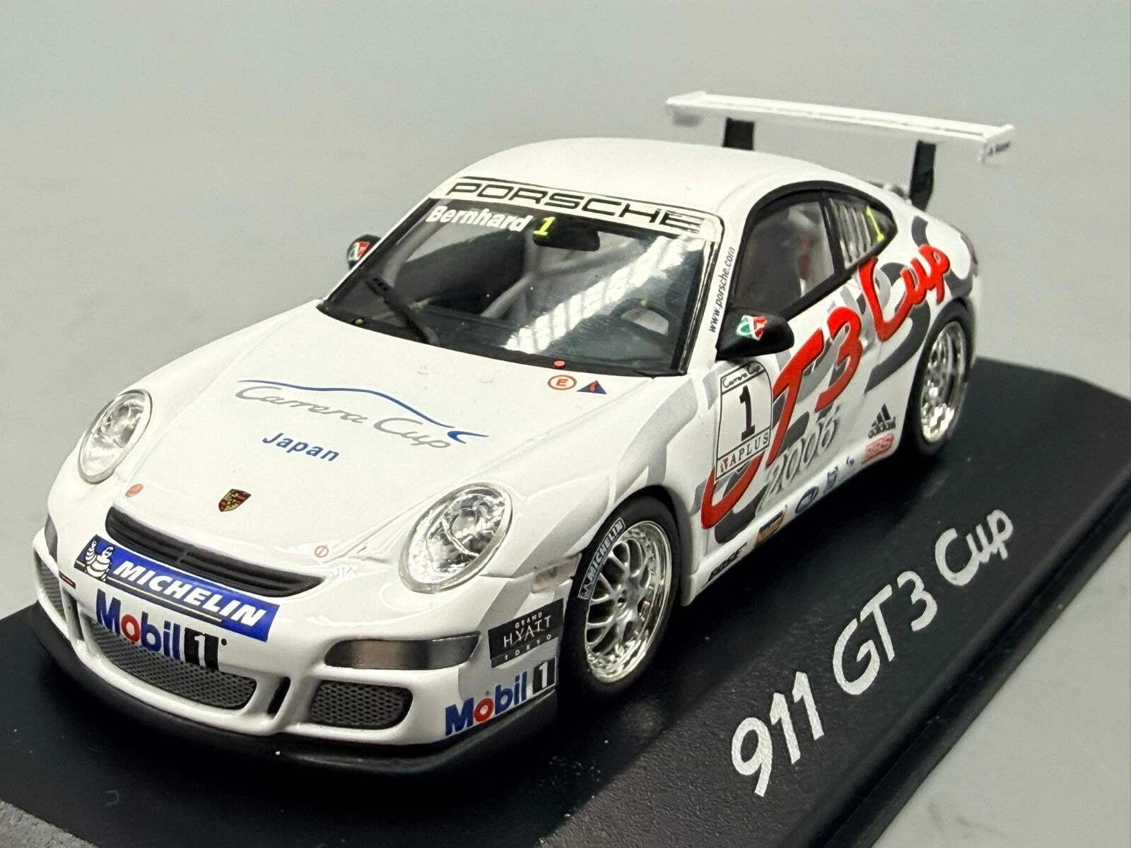 Modellautos 1:43 Minichamps Porsche 911 GT3 Cup 2006 #1 Bernhard WAP Dealer OVP
