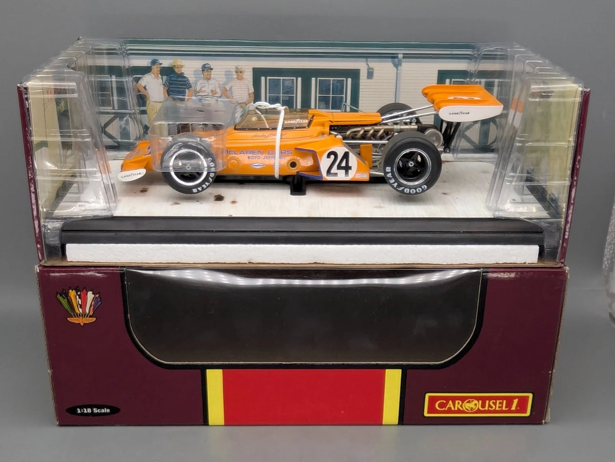 Modellautos 1:18 Carousel McLaren M16B Indianapolis 500 1972 #24 mit OVP