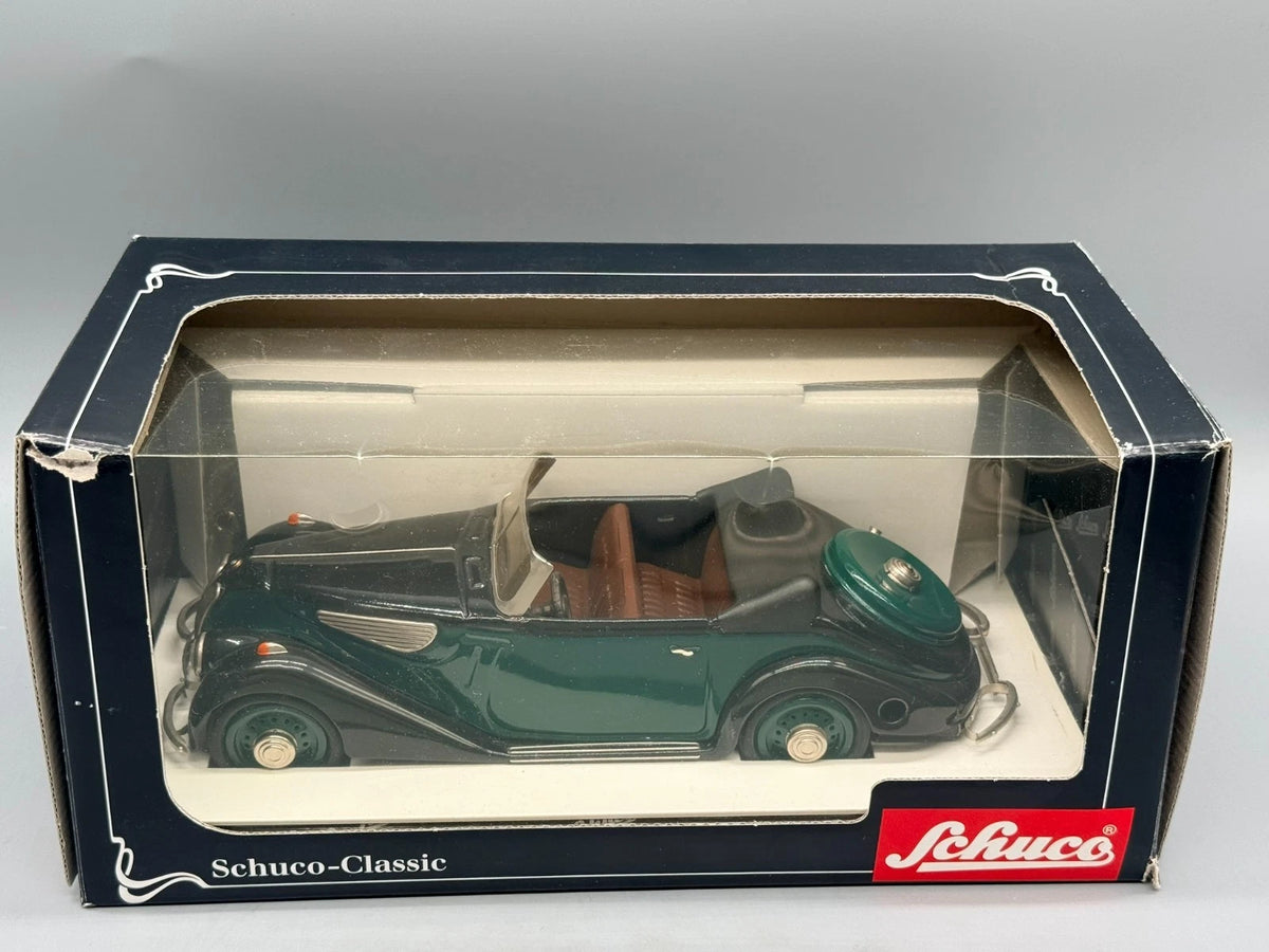 Modellautos 1:18 Schuco BMW 327 Classic Schwarz Grün mit OVP