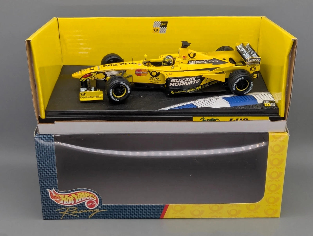 Modellautos 1:18 Hot Wheels Racing 2000 Jordan EJ10 #5 H. H. Frentzen mit OVP