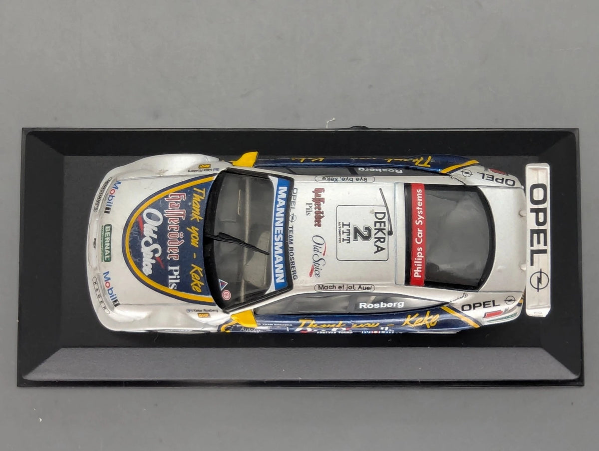 Modellautos 1:43 Minichamps Opel Calibra V6 DTM 1996 Bye Bye Keke #2 Rosberg OVP
