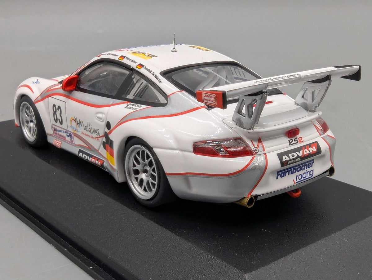 Modellautos 1:43 Minichamps Porsche 911 996 GT3 RSR 2. LeMans GT2 2006 #83 OVP