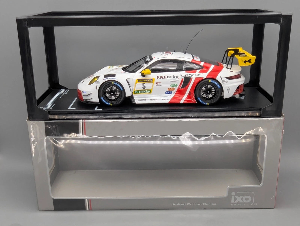 Modellautos 1:18 Ixo Porsche 911 GT3 R 24h Nürburgring 2024 #5 mit OVP