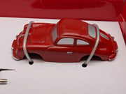 Modellautos 1:90 Schuco Montage Piccolo Porsche 356 Sportwagen Rot mit OVP