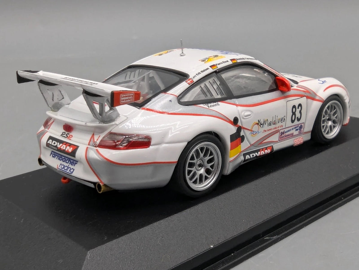 Modellautos 1:43 Minichamps Porsche 911 996 GT3 RSR 2. LeMans GT2 2006 #83 OVP