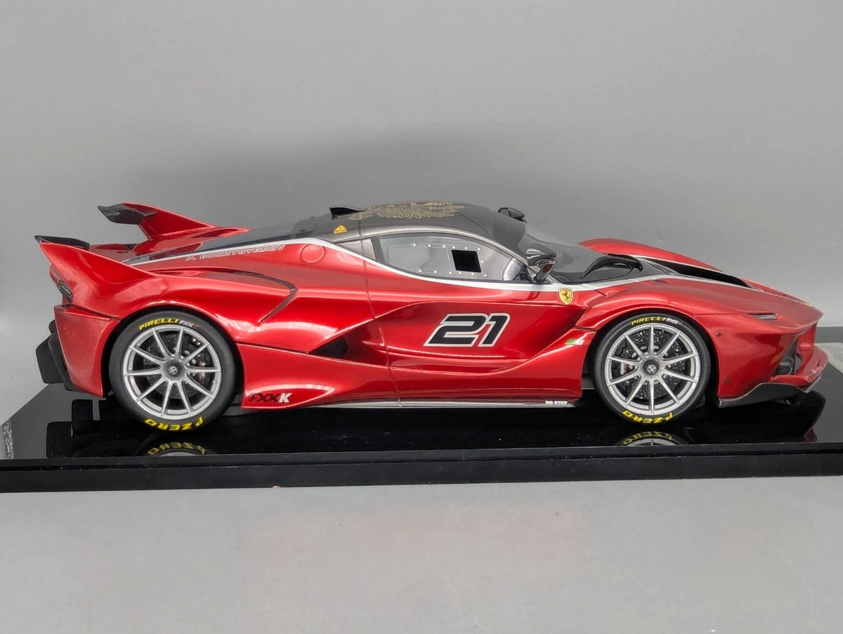 Modellautos 1:12 BBR Ferrari FXX-K 2014 Car #21 Rosso Fuoco Ltd 03/10 OVP