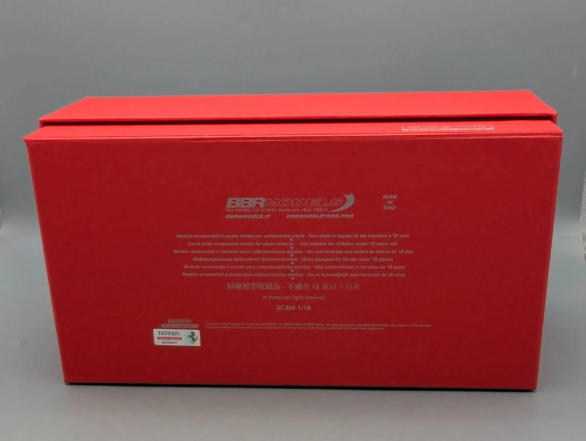 Modellautos 1:18 BBR Ferrari 275 GTB/4 1966 S/N 09925 01/16 mit Vitrine und OVP