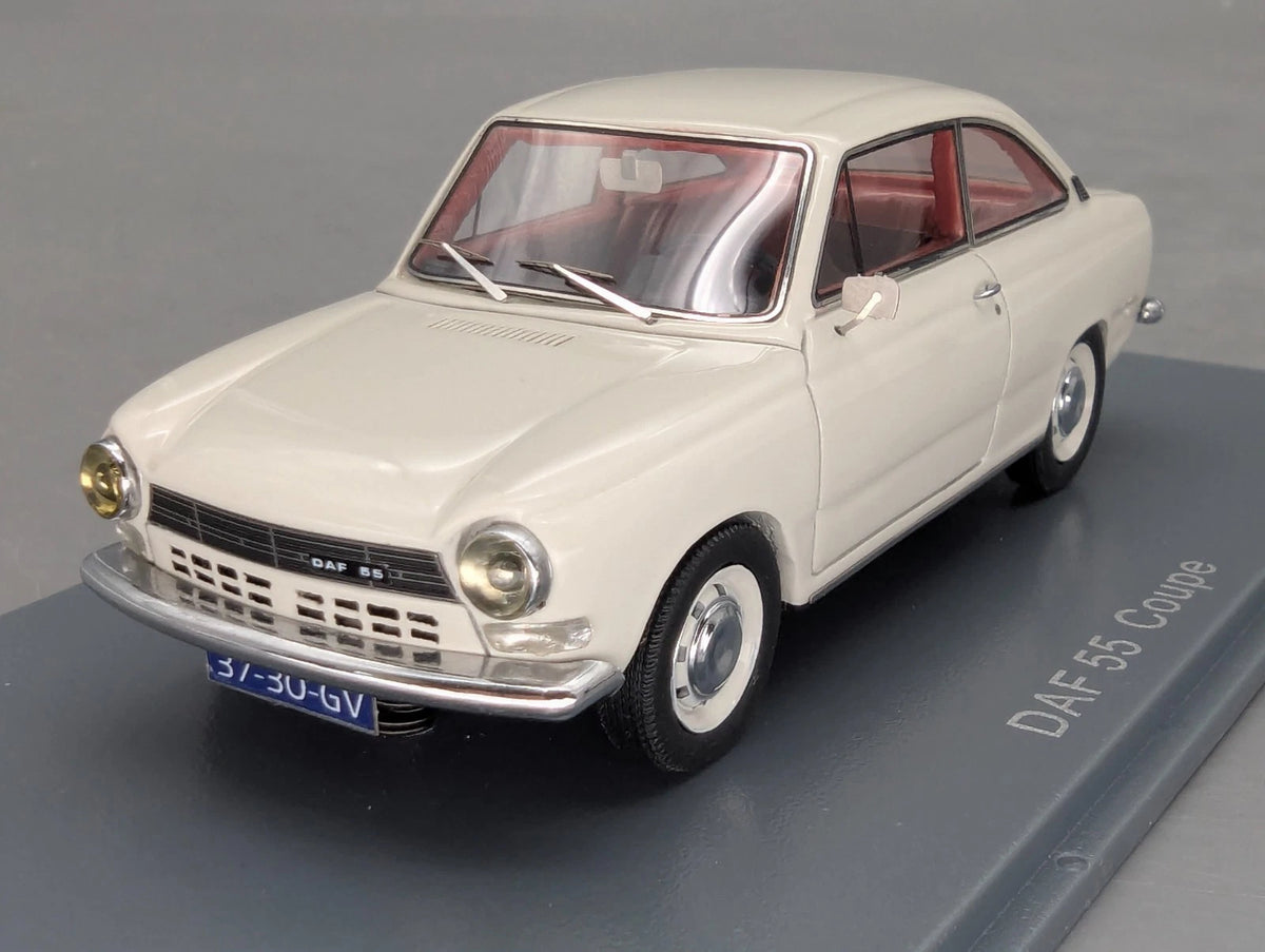 Modellautos 1:43 Neo Scale Models 43730 DAF 55 Coupe Weiß mit OVP