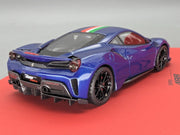 Modellautos 1:43 BBR Ferrari 488 Pista RHD Blu TdF 2019 Romans 2020 Ltd 1/5 OVP