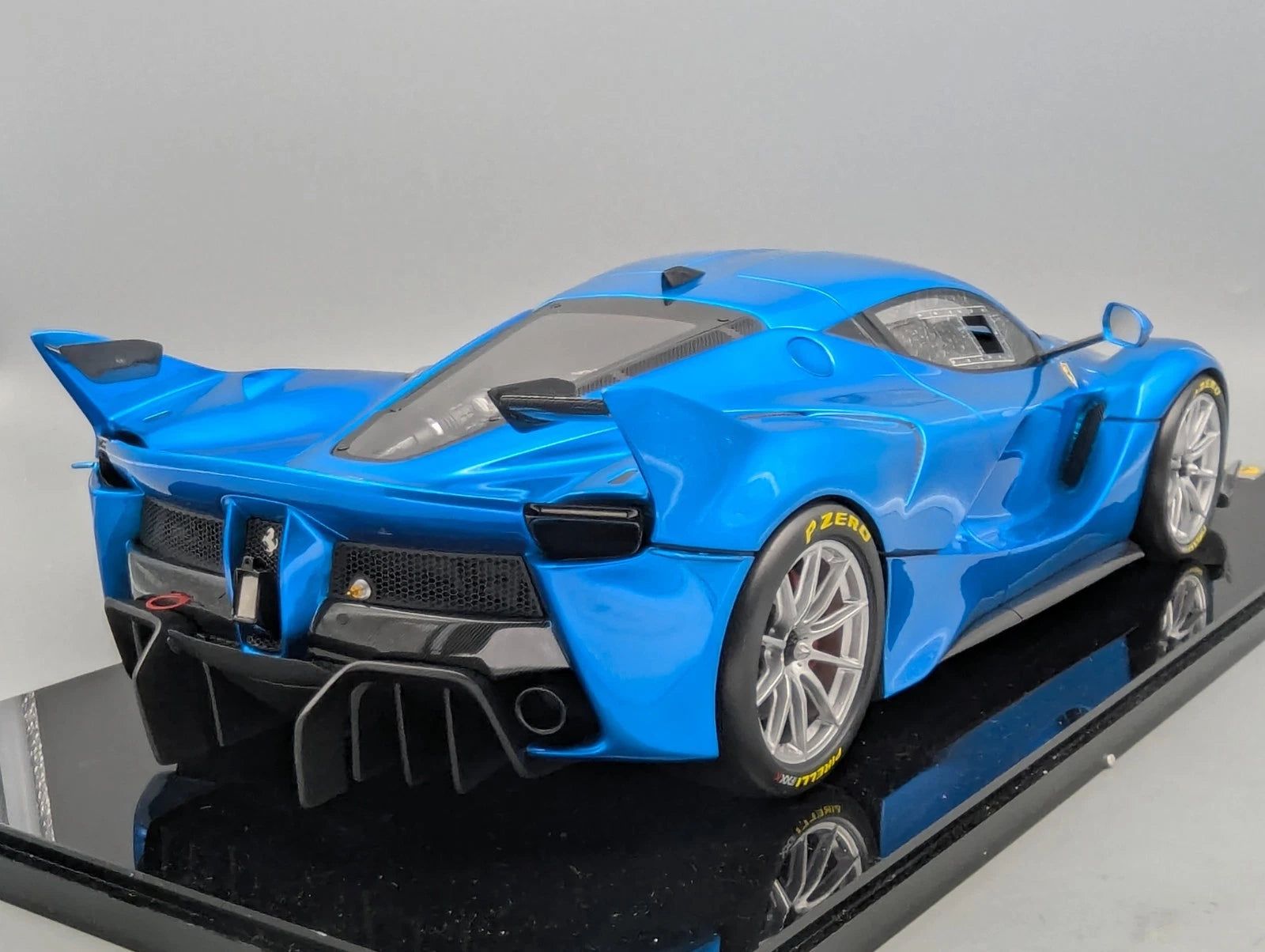 Modellautos 1:12 BBR Ferrari FXX-K 2014 Gloss Blue Emperor UNIKAT Ltd 01/01 OVP