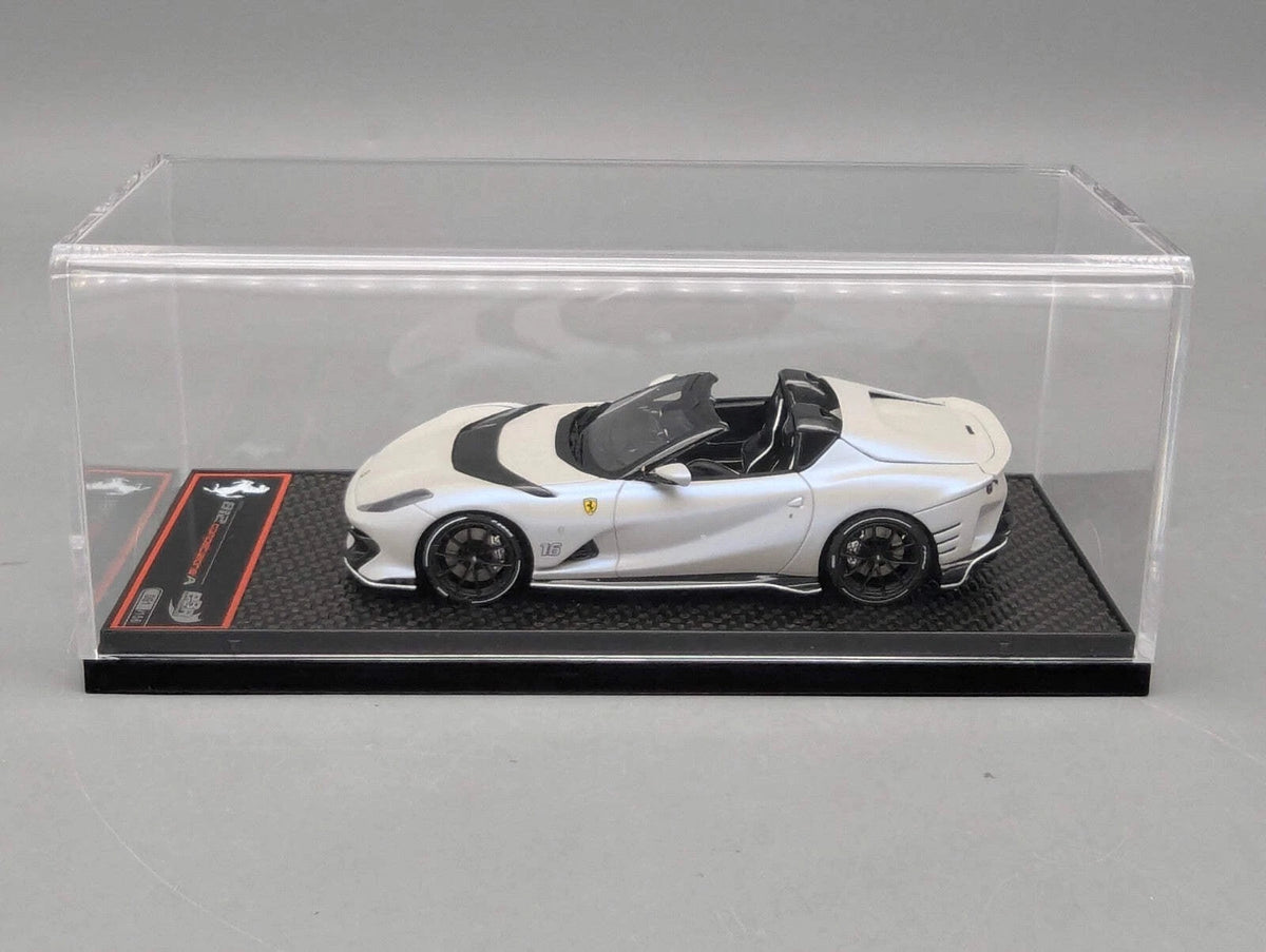Modellautos 1:43 BBR Concept43 Ferrari 812 Competizione Aperta Weiß 091/156 OVP