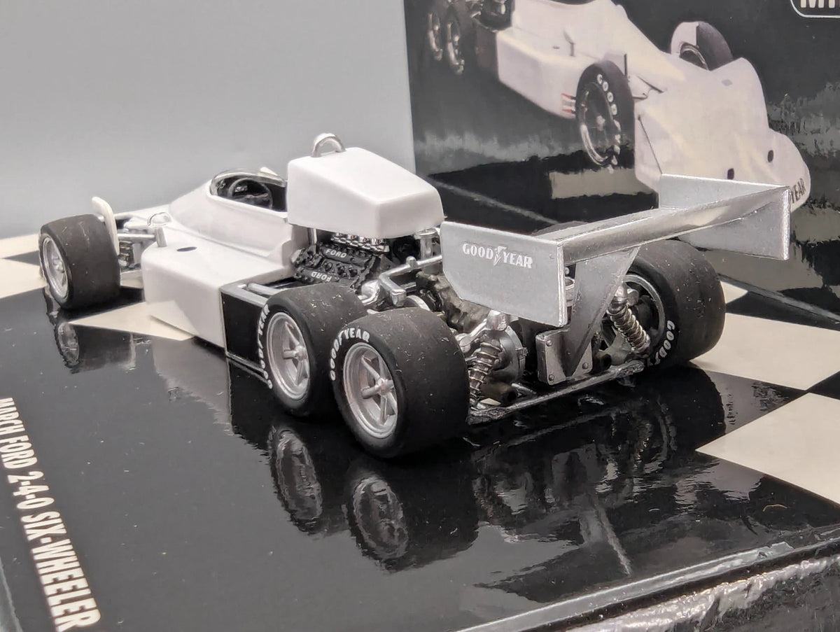 Modellautos 1:43 Minichamps March ford 2-4-0 Six-Wheeler 1976 mit OVP