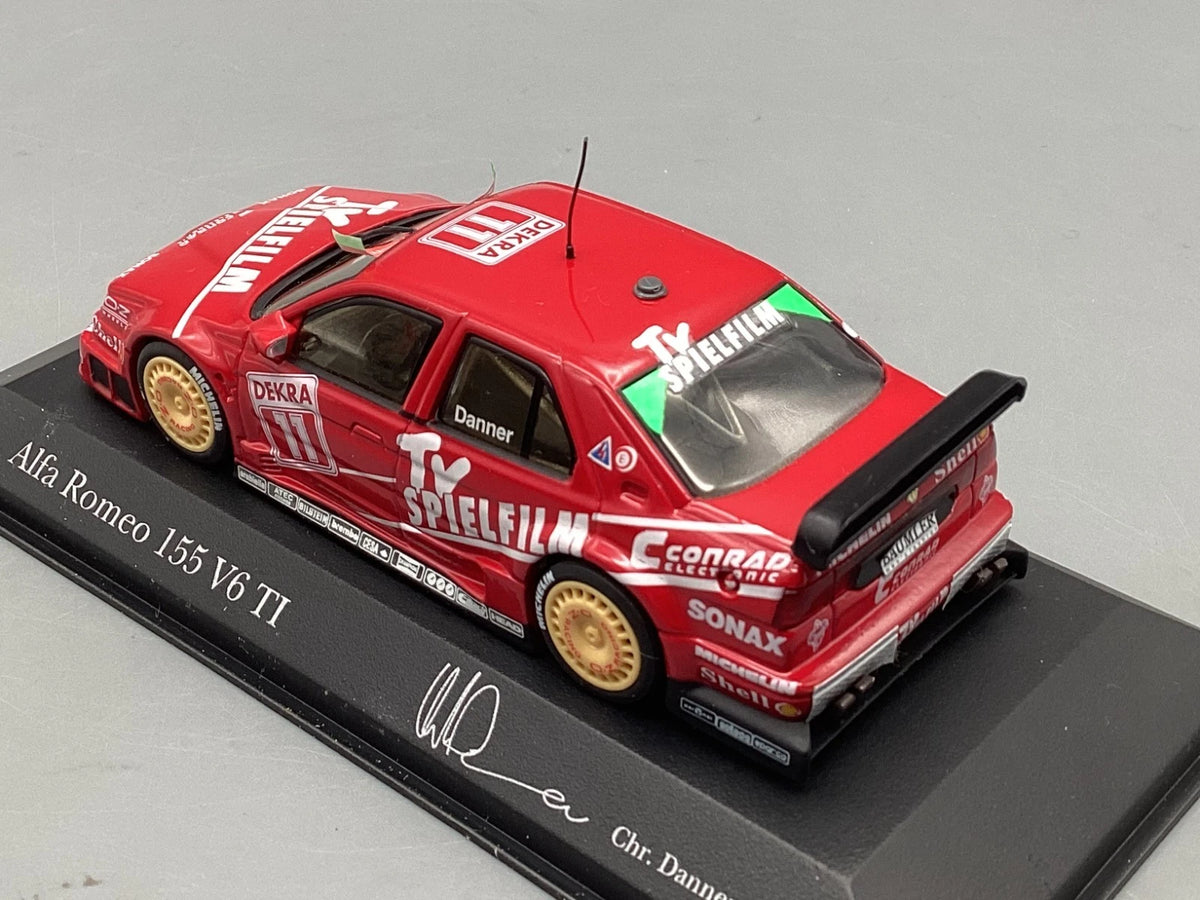 Modellautos 1:43 Minichamps Alfa Romeo 155 V6 TI DTM 1994 Danner #11 mit OVP