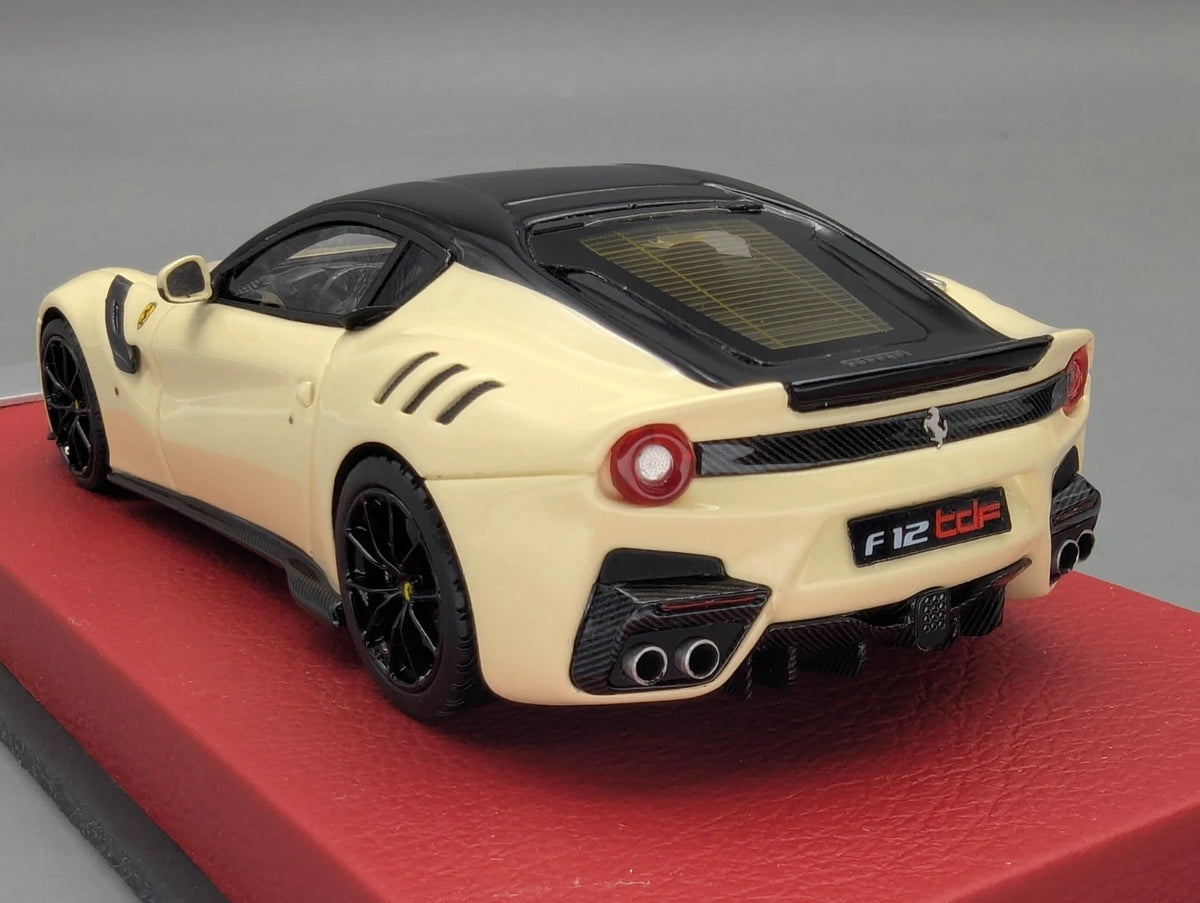 Modellautos 1:43 BBR Concept43 Ferrari F12 TDF Avorio Gloss Ltd 02/15 OVP
