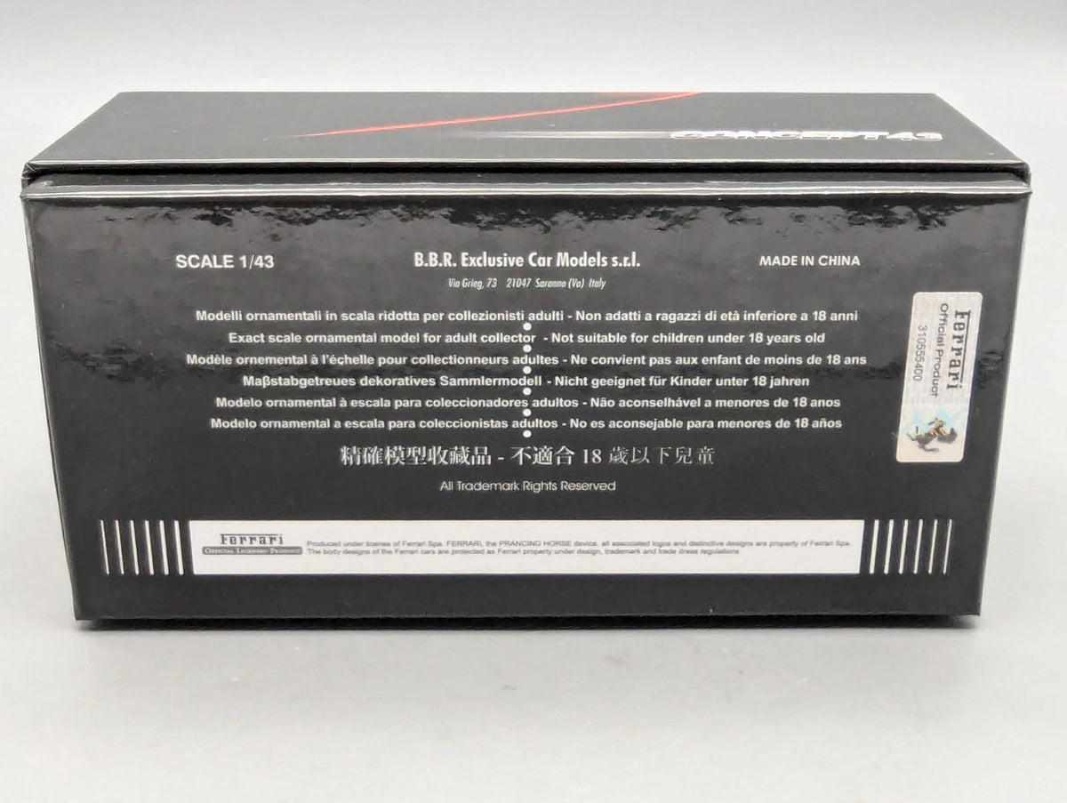 Modellautos 1:43 BBR Concept43 Ferrari 355 GTB Berlinetta 01/20 in OVP