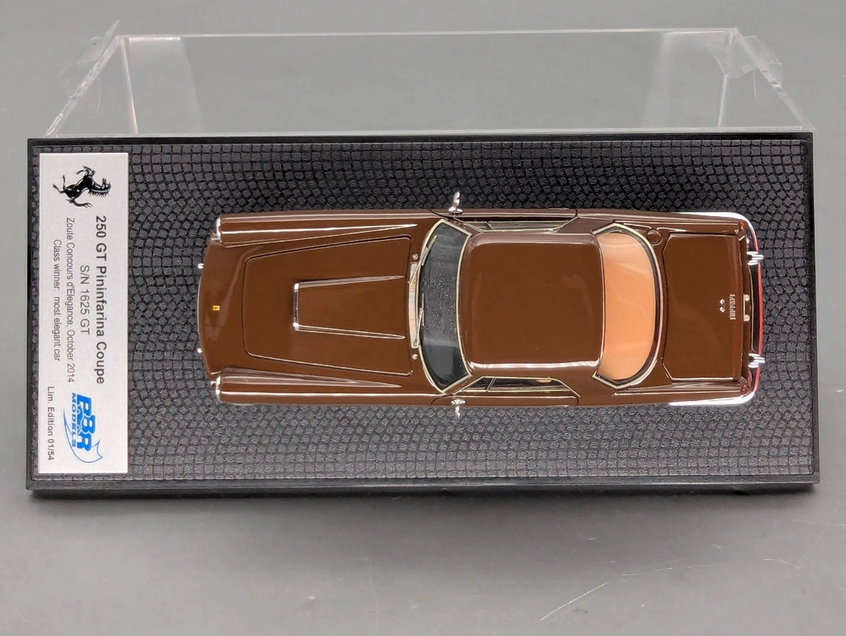 Modellautos 1:43 BBR Ferrari 250 GT Pininfarina Coupe S/N 1625 GT 01/54 mit OVP
