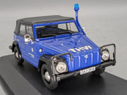 Modellautos 1:43 Minichamps Volkswagen VW 181 THW 1969 Blau mit OVP