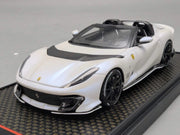 Modellautos 1:43 BBR Concept43 Ferrari 812 Competizione Aperta Weiß 091/156 OVP