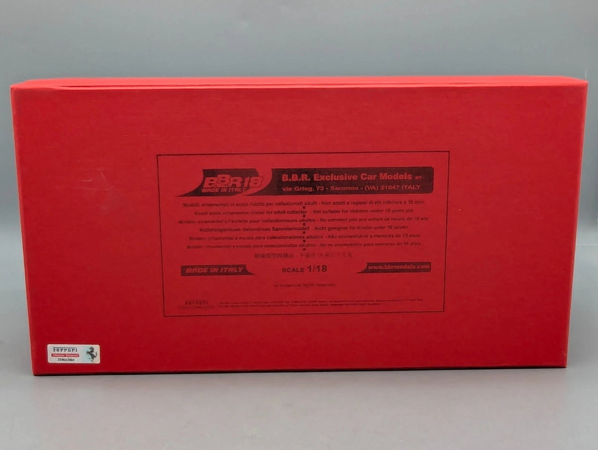 Modellautos 1:18 BBR Ferrari 250 GT Lusso S/N 3849 GT 1962 Ltd 001/120 mit OVP