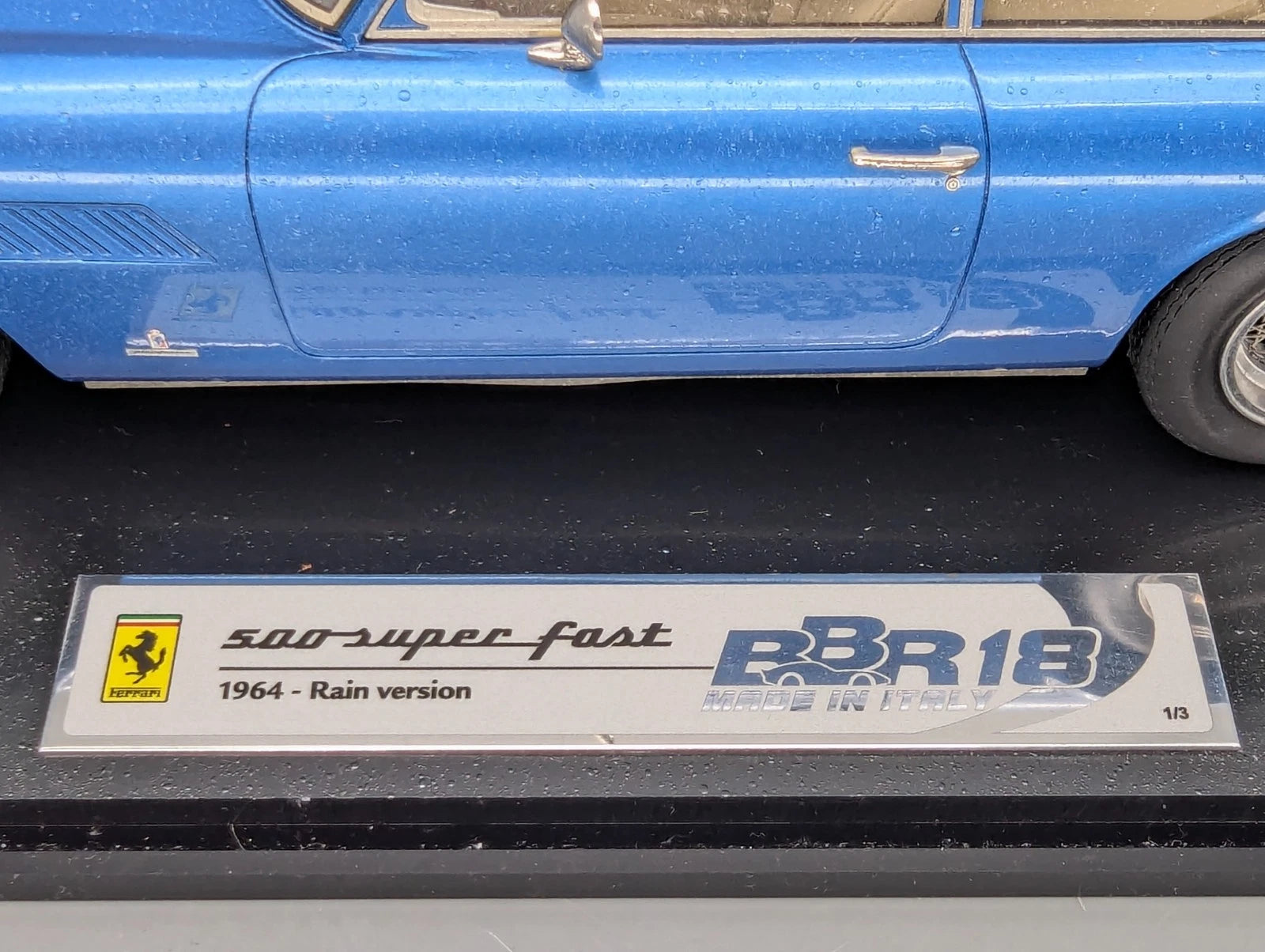 Modellautos 1:18 BBR Ferrari 500 Superfast RAIN / DIRTY VERSION Ltd 01/03 OVP