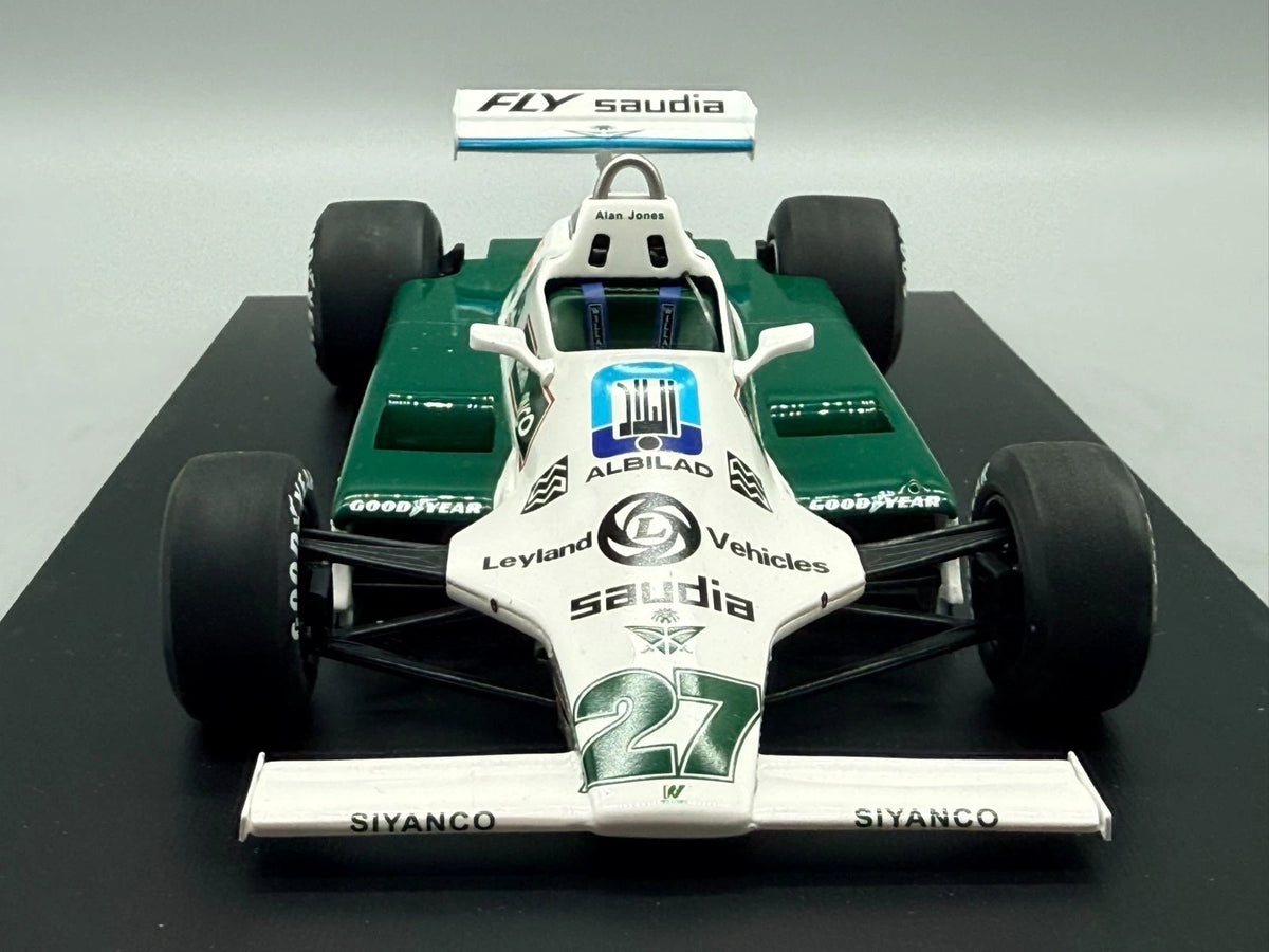 Modellautos 1:18 Spark Williams FW07B World Champion Winner Canadian 1980 + OVP