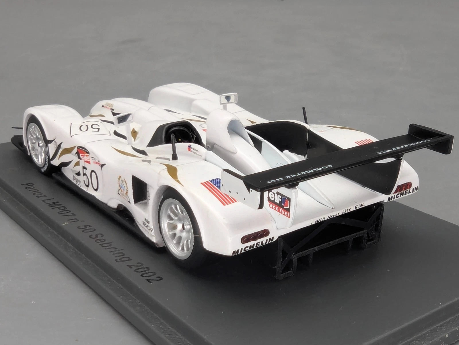 Modellautos 1:43 Spark Panoz LMP07 Sebring 2002 #50 mit OVP