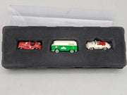 Modellautos 1:90 Schuco Piccolo-Set Oldtimer Rallye im Norden Hamburg Berlin OVP