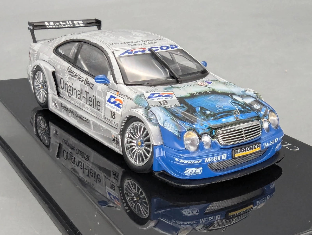 Modellautos 1:43 AUTOart Mercedes Benz CLK -DTM 2000 #18 mit Dealer OVP