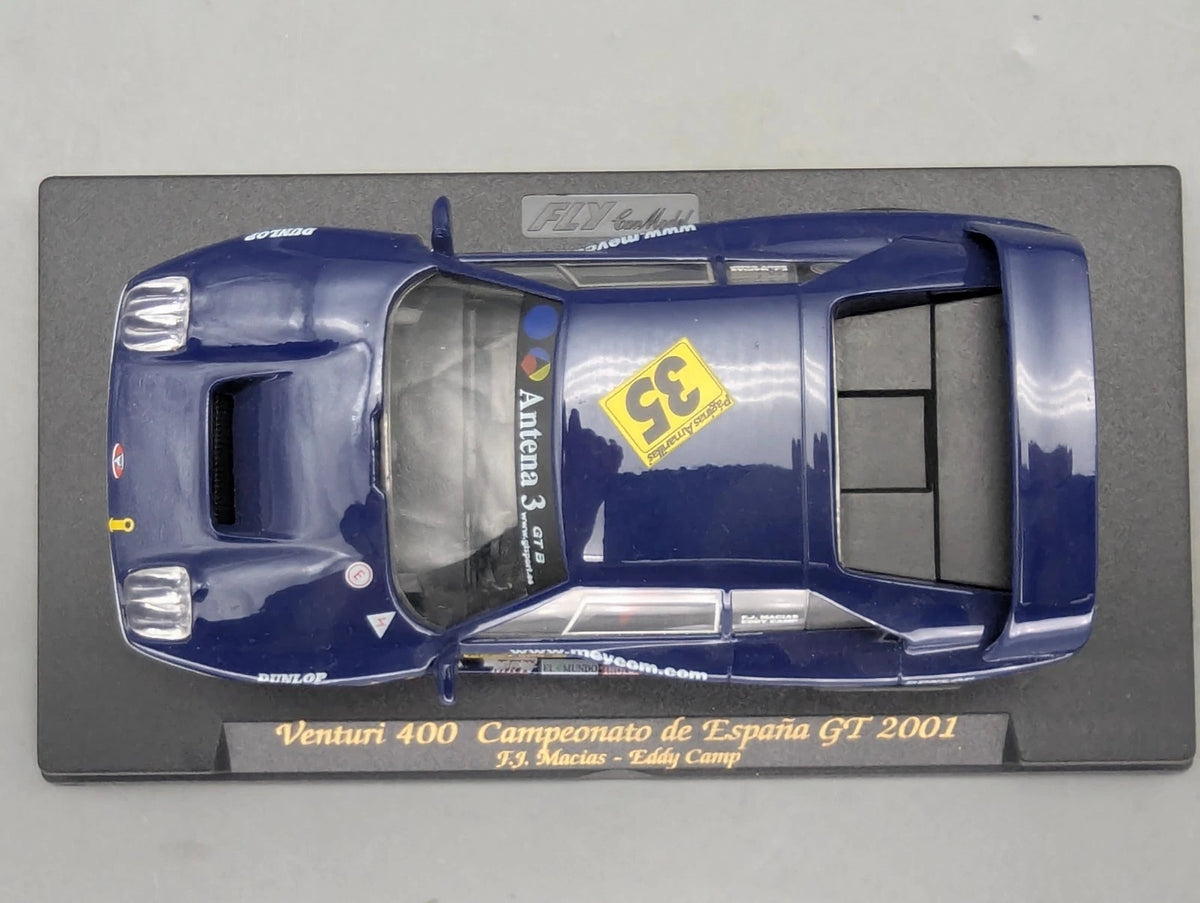 Modellautos Slotcar 1:32 Fly Venturi 400 Campeonato de Espana GT 2001 #35 OVP