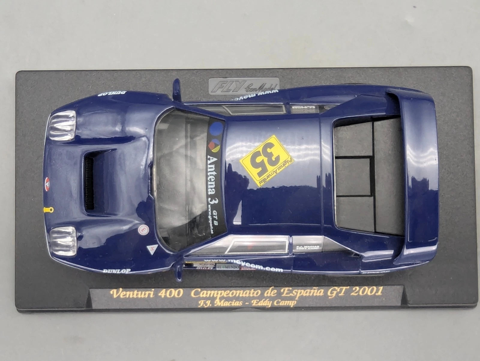 Modellautos Slotcar 1:32 Fly Venturi 400 Campeonato de Espana GT 2001 #35 OVP