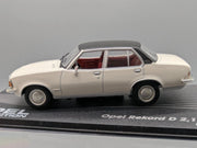 Modellautos 1:43 Ixo für Eaglemoss Opel Collection Rekord D 2,1 Liter Vitrine