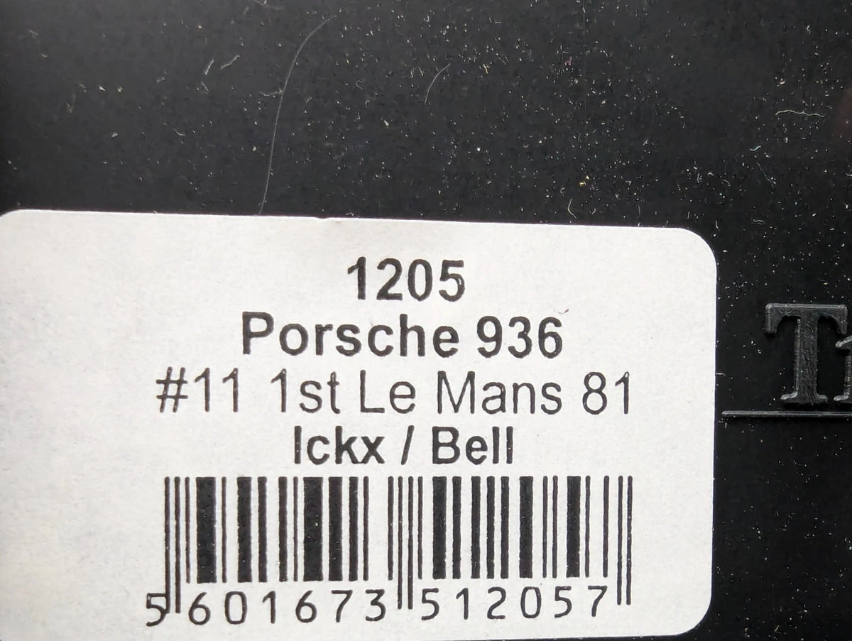 Modellautos 1:43 Trofeu Porsche 936 WINNER Le Mans 1981 #11 Ickx Bell mit OVP