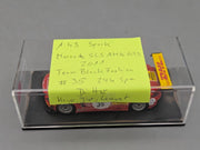 Modellautos 1:43 Spark Mercedes SLS AMG GT3 24h Spa 2011 "Rote Sau" #35 Vitrine