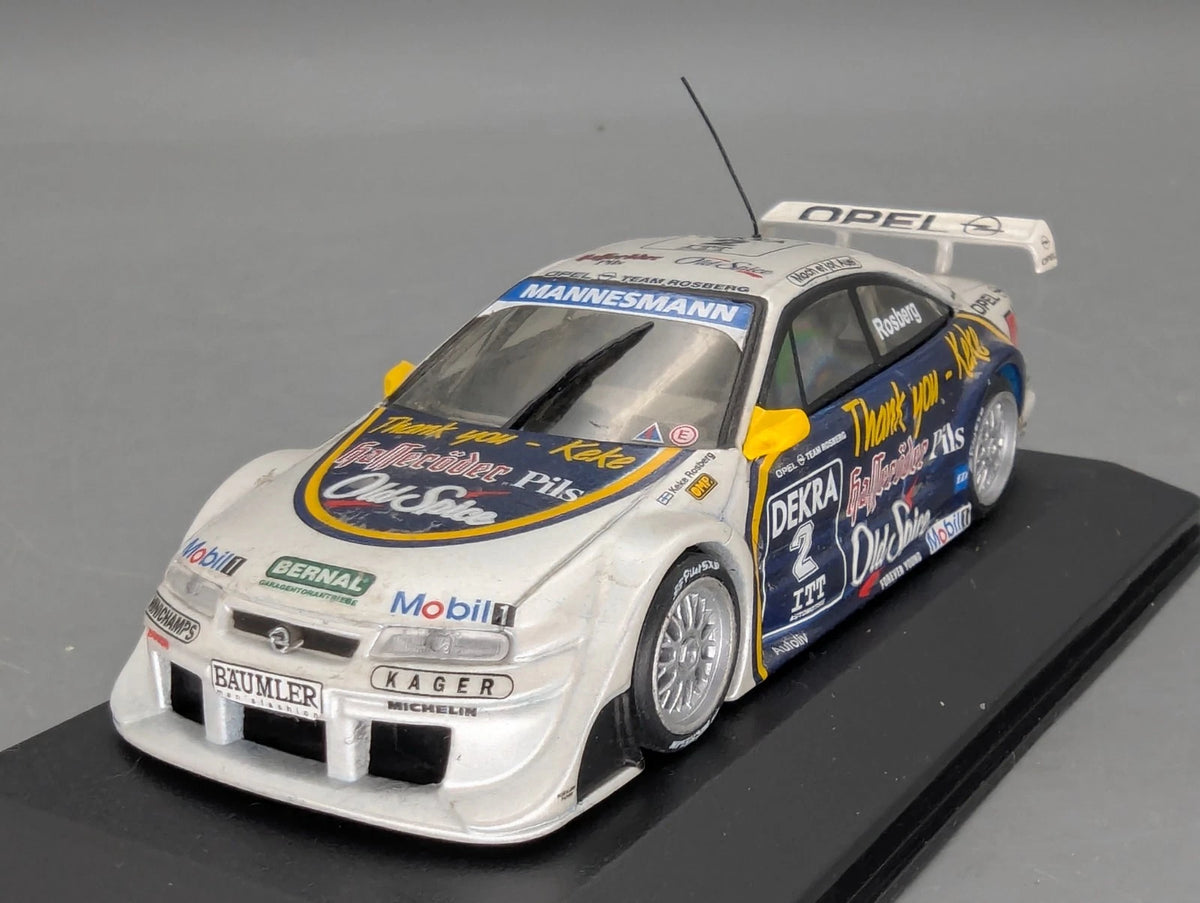 Modellautos 1:43 Minichamps Opel Calibra V6 DTM 1996 Bye Bye Keke #2 Rosberg OVP