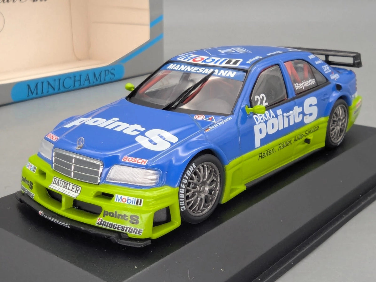 Modellautos 1:43 Minichamps Mercedes Benz C Klasse DTM 1996 #22 Mayländer OVP
