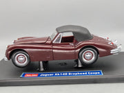 Modellautos 1:18 Sun Star Jaguar XK140 Drophead Coupe Dunkel Rot mit OVP