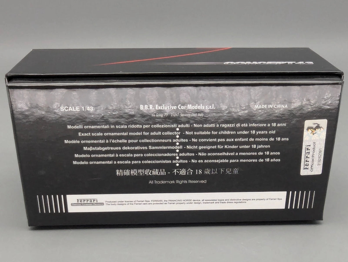Modellautos 1:43 BBR Concept43 Ferrari 488 Pista LHD Verde Scuro Ltd 01/20 OVP