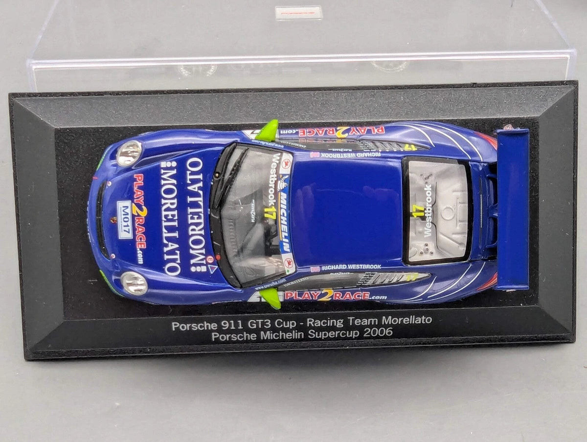 Modellautos 1:43 Minichamps Porsche 911 GT3 Cup 2006 #17 mit WAP Dealer OVP