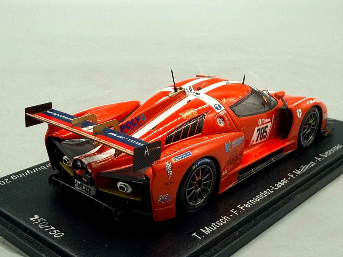 Modellautos 1:43 Spark SCG003C - Scuderia Cameron Glickenhaus #705 mit OVP