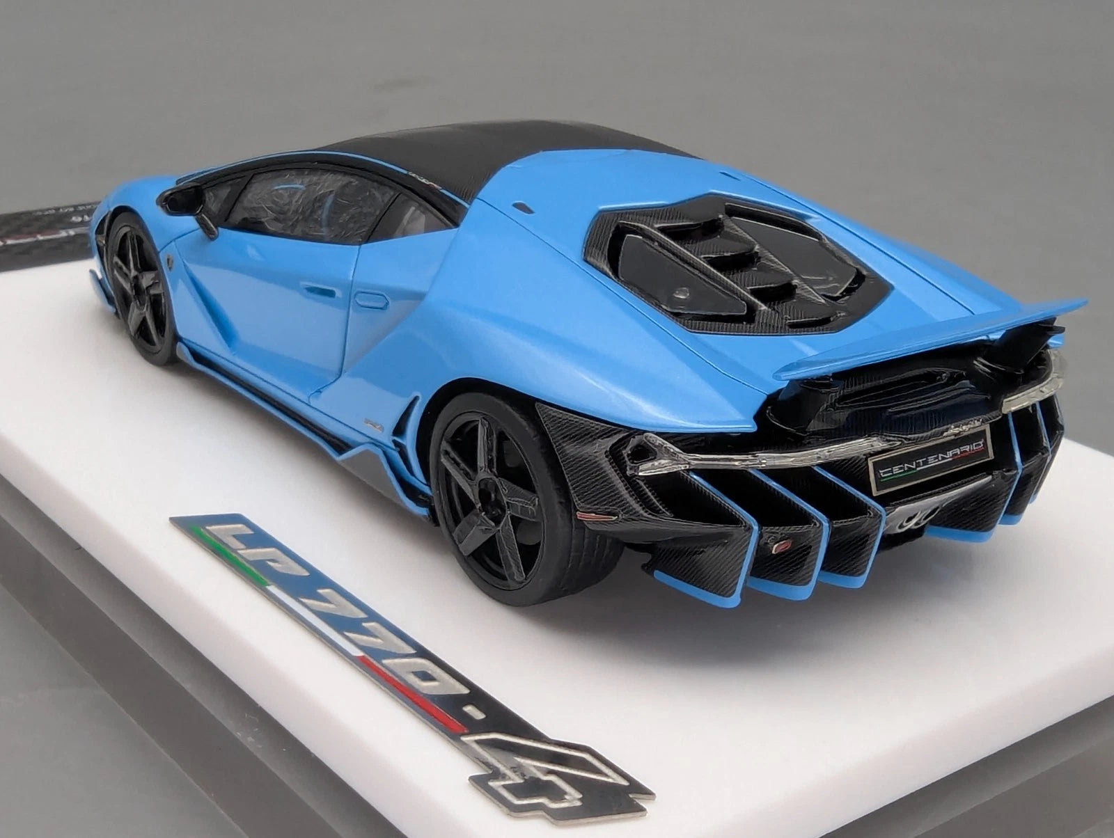 Eidolon Make Up 1:43 Lamborghini Centenario LP770-4 2016 15/80 Rear Wing Up OVP