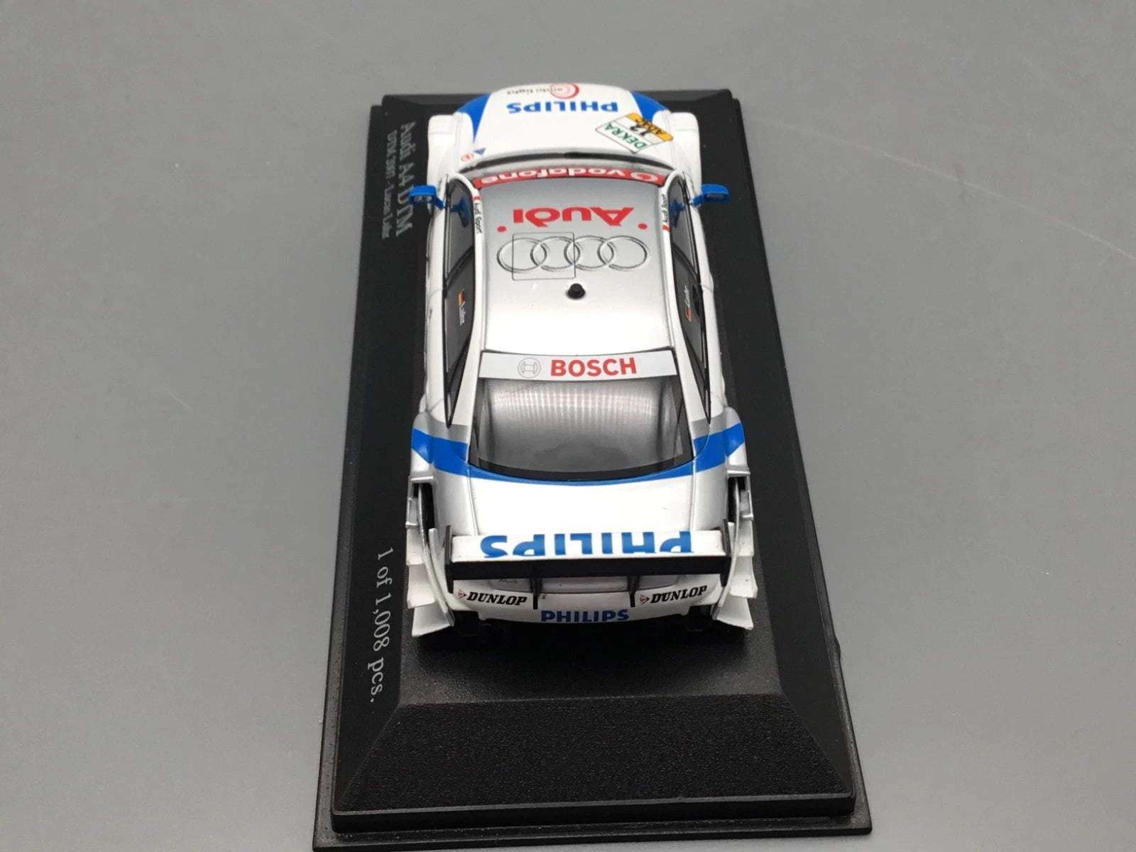 Modellautos 1:43 Minichamps Audi A4 DTM 2007 Lucas Luhr #12 in OVP