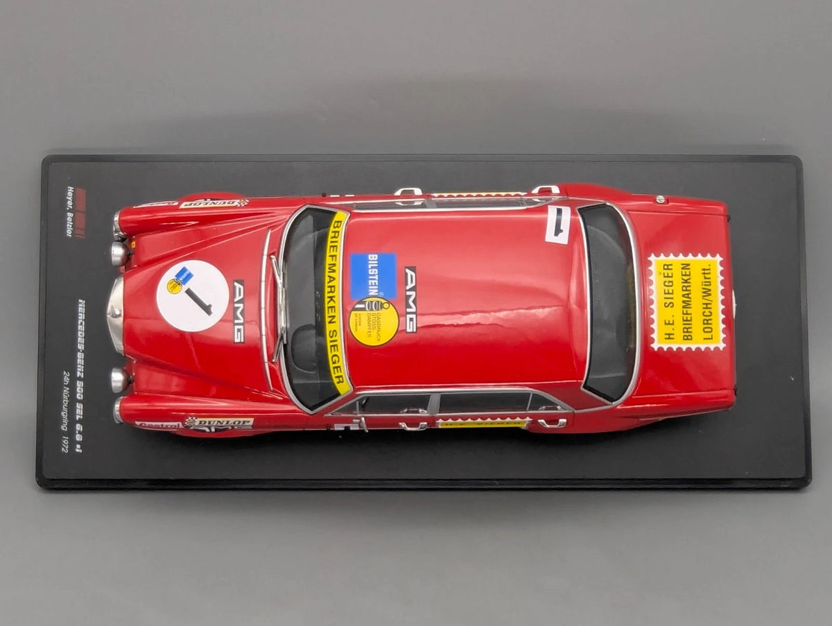 Modellautos 1:18 Werk83 Mercedes-Benz AMG 300 SEL 6.8 Nürburgring 1972 #1 OVP